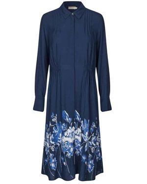 Masai Kleedjes ,Blauw ,Nariel Jersey Jurk