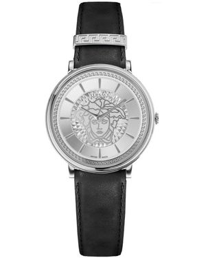 Versace V Circle Uhr - Grau