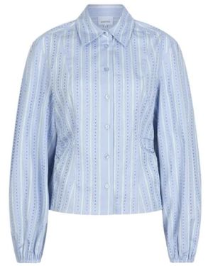 Dante 6 Therese Stripe Blouse - Blauw