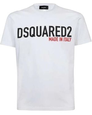 DSquared² T-Shirts - Blanc