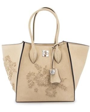 Ermanno Scervino Shopping Bags - Natural