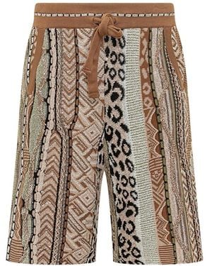Laneus Casual Shorts - Brown