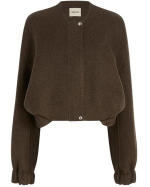 KHAITE Bomber Jackets - Verde