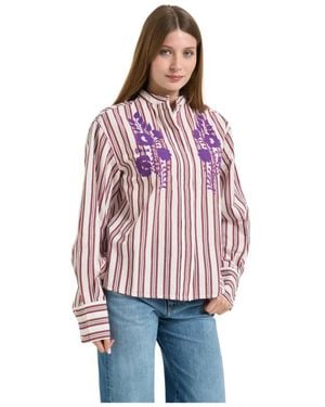 Antik Batik Blouses - Rosso