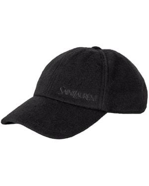 Saint Laurent Vintage Cap - Schwarz