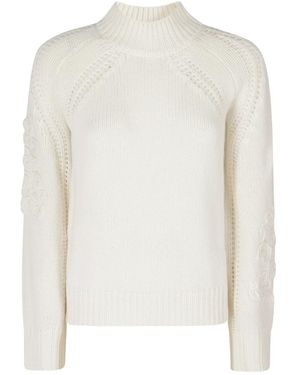 Ermanno Scervino Coltrui Van Wol En Kasjmier - Wit