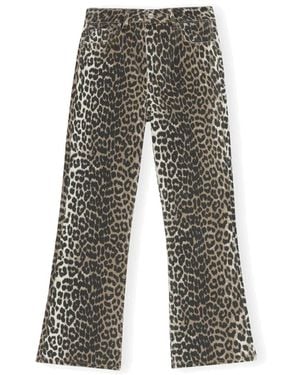 Ganni Straight Jeans - Grey