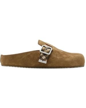 Burberry Schoenen ,Bruin ,Vintage Check Slip-On Schoenen