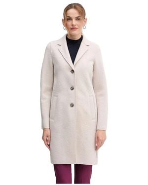 Ouí Single-Breasted Coats - Neutro