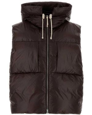Jil Sander Vests - Marrone