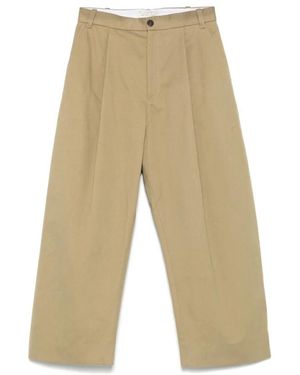 Studio Nicholson Wide Trousers - Natural