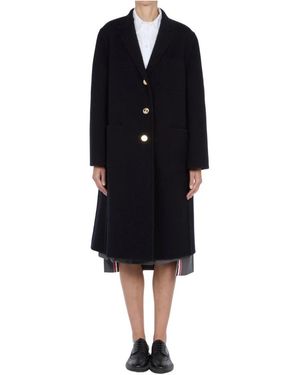 Thom Browne Jassen ,Blauw ,Coats - Zwart