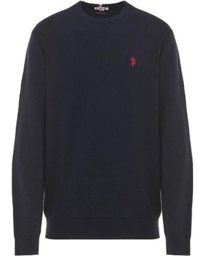 U.S. POLO ASSN. Round-Neck Knitwear - Blauw