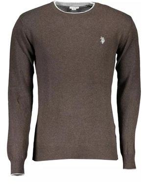 U.S. POLO ASSN. Round-Neck Knitwear - Brown