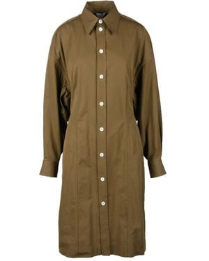Bottega Veneta Shirt Dresses - Green