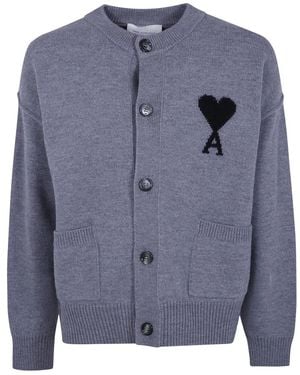 Ami Paris Cardigans - Blauw