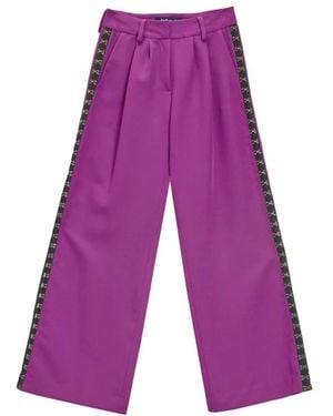 Just Cavalli Wide Pants - Purple