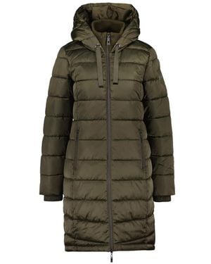 Monari Eleganter Steppmantel - Grün