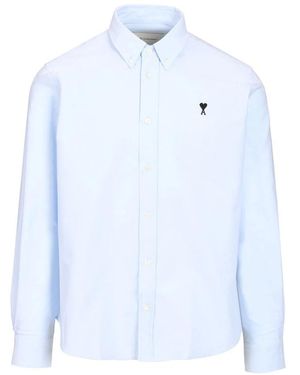 Ami Paris Casual Shirts - Blu