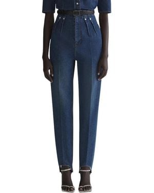 Mugler Straight Fit Jeans - Blue