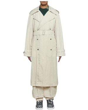 Burberry Trench Coats - Wit