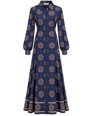 iBlues Shirt Dresses - Blue
