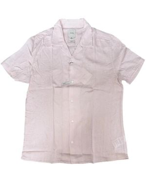 Calvin Klein Short Sleeve Shirts - Purple