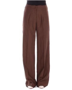 Blugirl Blumarine Wide Trousers - Marron