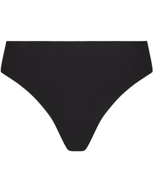 ÉTERNE Ondergoed ,Zwart ,Nylon Low Rise Thong
