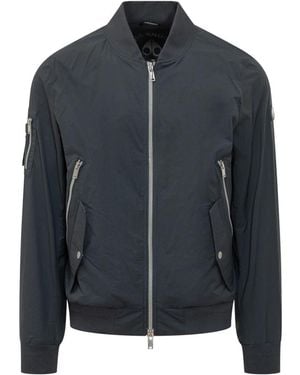Moose Knuckles Bomber Jackets - Blue
