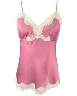 Gold Hawk Sleeveless Tops - Rosa