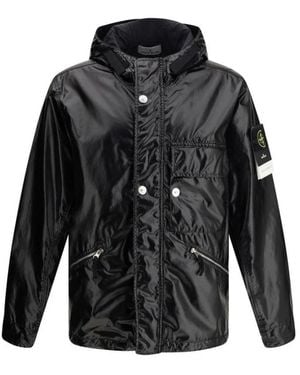 Stone Island Light Jackets - Negro