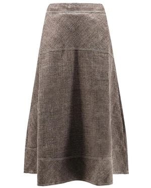 Soeur Midi Skirts - Marrone