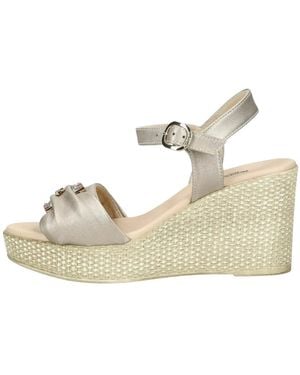 Nero Giardini Flat Sandalen - Mettallic
