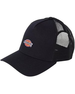 Dickies Stilvolle Schwarze Casual Hat - Blau