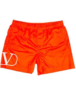 Valentino Garavani Badmode ,Oranje Sea Kleding Oranje