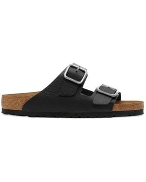 Birkenstock Sliders - Negro