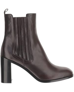 Sartore Schoenen ,Bruin ,Leer Leren Enkellaarzen