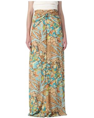 Andrea Iyamah Wide Trousers - Green