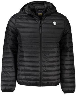 Roberto Cavalli Plain Quilted Jacket - Black