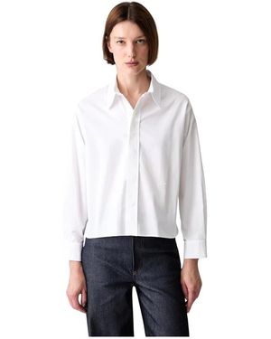 KENZO Overhemden ,Wit ,Katoen Shirt