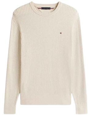 Tommy Hilfiger Round-Neck Knitwear - White