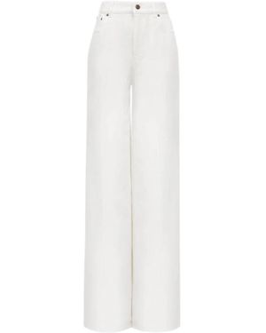 Chloé Wide Jeans - White