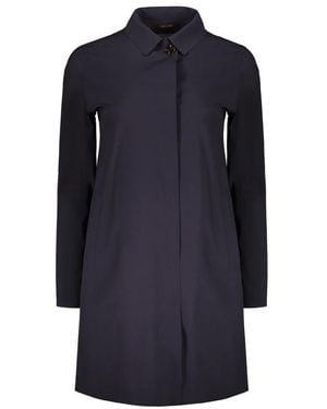 Moorer Jassen ,Blauw ,Techno Stof Jas