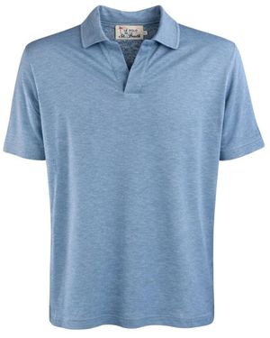 MC2 Saint Barth Polo Shirts - Blue