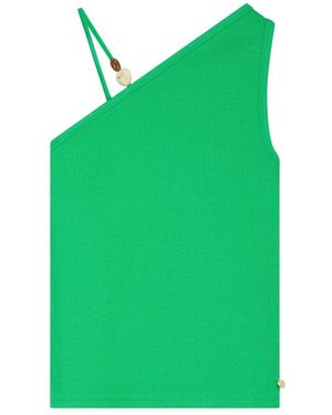 FABIENNE CHAPOT Sleeveless Tops - Verde