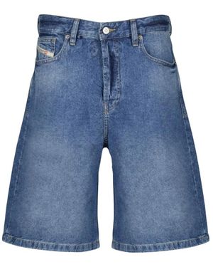 DIESEL Denim Shorts - Blue