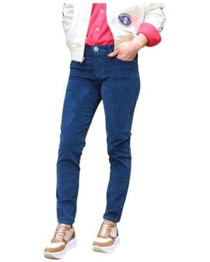 Denim Studio Maisie cordhose - blaue dämmerung