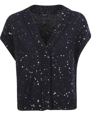 Peserico Cardigan - Blauw