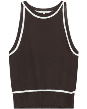 Imperial Round-Neck Knitwear - Black